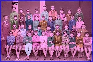 ECOLE JEAN MACE GARCONS 1953 CE2